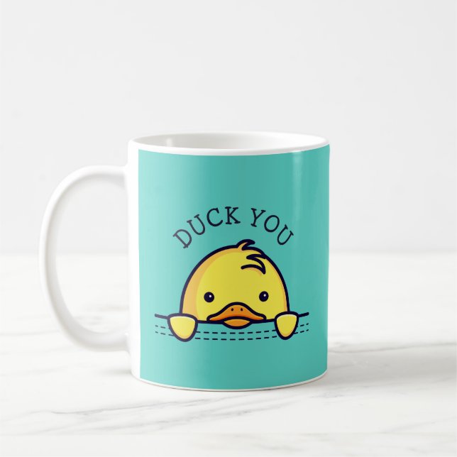 Mug Duck You Pun (Gauche)