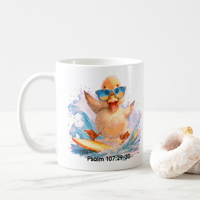 Mug Ducky partageant la Parole  (Avec donut)