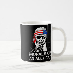 Mug D'Un Chat Allié Drôle Trump 2024 Président Trump