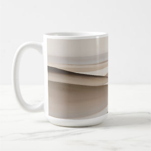 Mug Dunes de Désert Beige Minimaliste