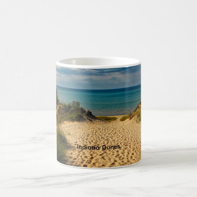 Mug Dunes de l'Indiana, lac Michigan, (Centre)