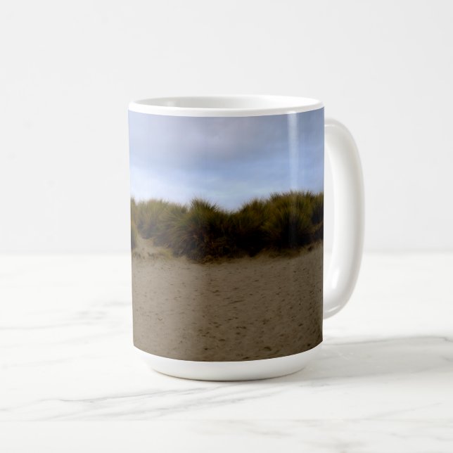 Mug Dunes de sable avec herbe marine (Devant droit)