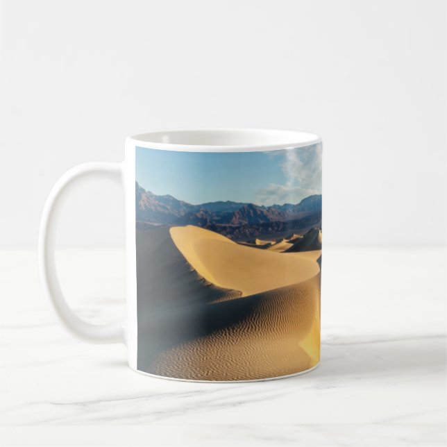 Mug Dunes de sable dans la vallée de la mort, CA (Gauche)