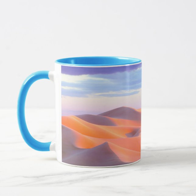 Mug Dunes de sable de Glamis au coucher du soleil (Gauche)