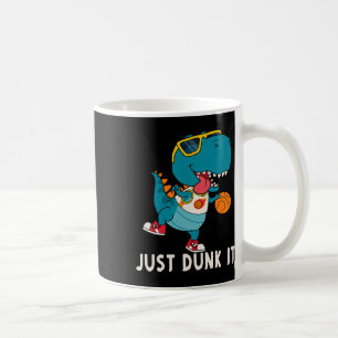 Mug Dunk It Fun Dinosaur Bysketbyll Ligue Slam D