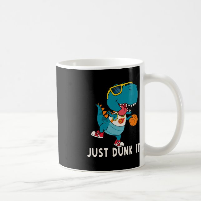 Mug Dunk It Fun Dinosaur Championnat D de basket-ball (Droite)