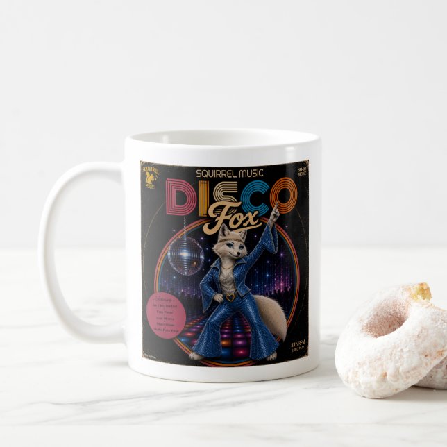 Mug Duo Disco Fox (Avec donut)