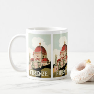 Mug Duomo à Florence Florence Italie Art Vintage voyag