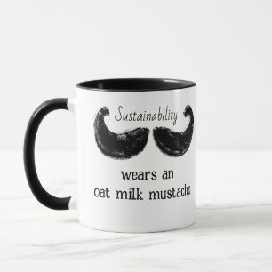 Mug Durabilité Porte Un Lait D'avoine Moustache