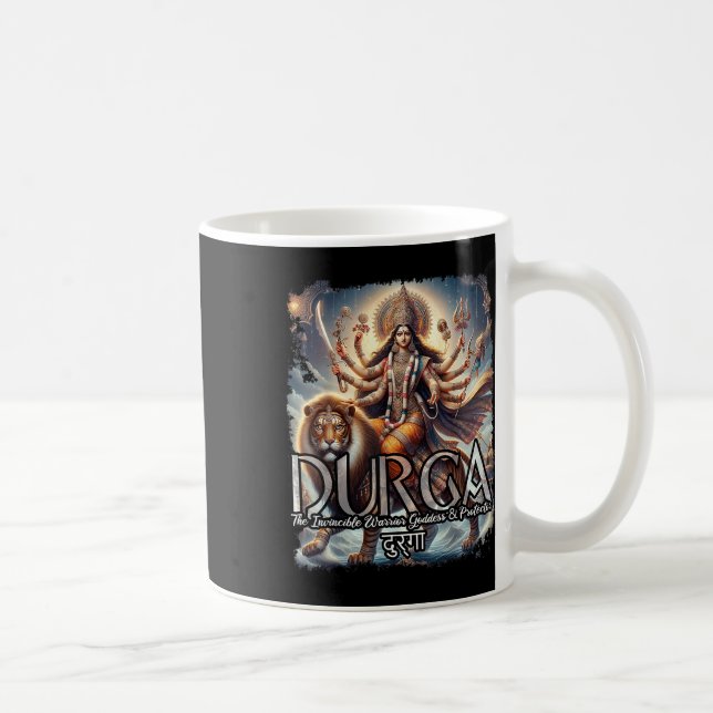 Mug Durga Goddess War Mythologie hindoue Devi Shakti (Droite)