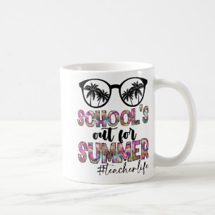 Mug Dye Dernière Journée D'Écoles Sorties Pour L'Été T