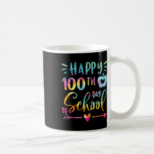 Mug Dye Happy 100e Jour De L'Enseignant Étudiant 100