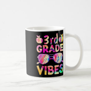 Mug Dye Vibes 3e année Enseignant Premier jour de reto