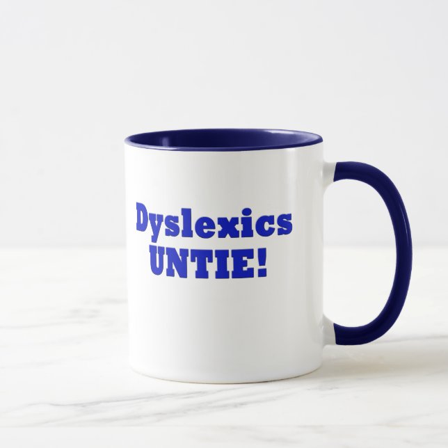 Mug Dyslexiques (Droite)