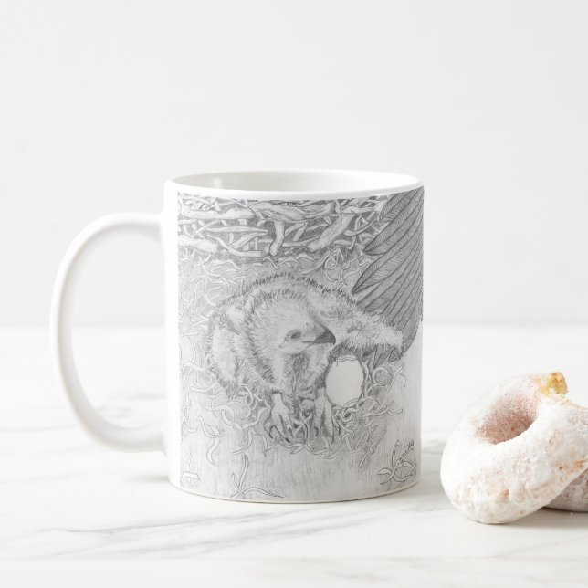 MUG E14 PROTÉGER LA VIE SAUVAGE D'HELLO À GOODBYE (Avec donut)