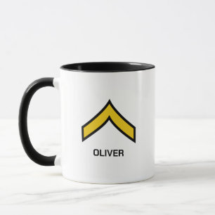 Mug E-2 Classement privé de l'armée américaine