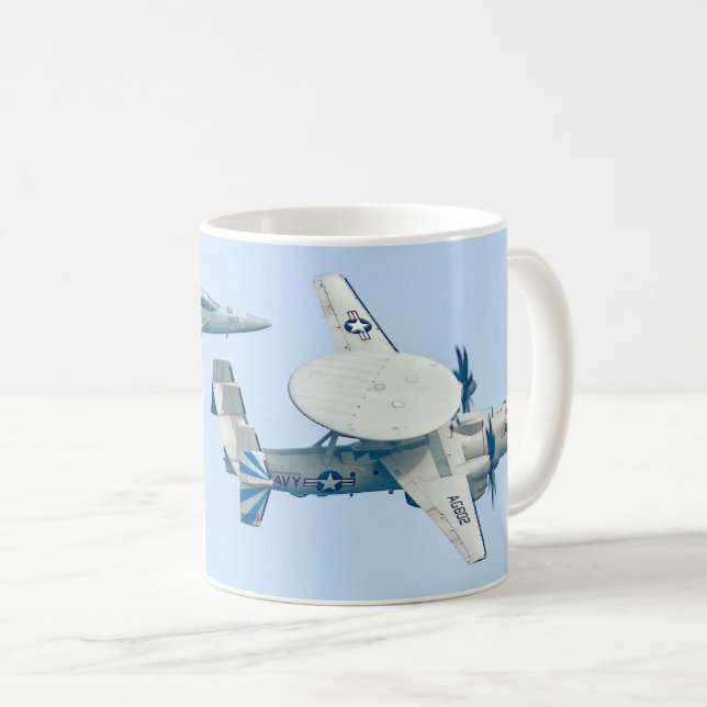 Mug E-2D ADVANCED HAWKEYE et EA-18G GROWLER (Devant droit)