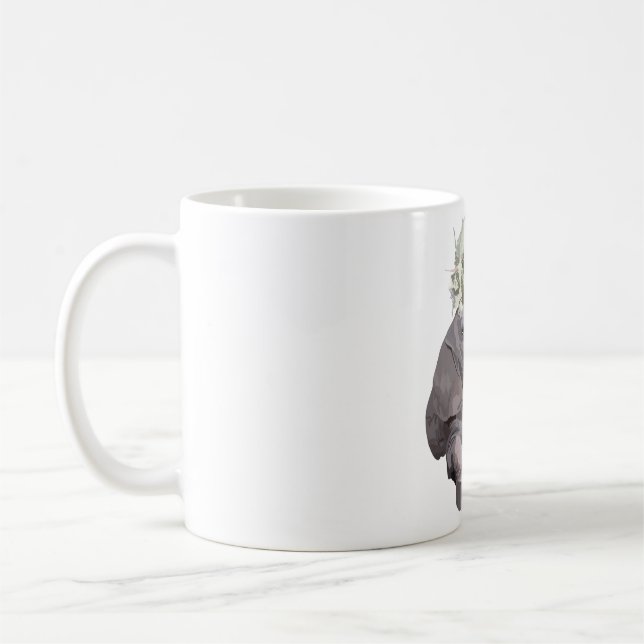 Mug E est pour Elephant (Gauche)