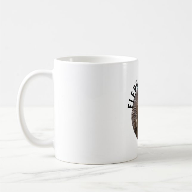 Mug E est pour Elephant Keeper (Gauche)