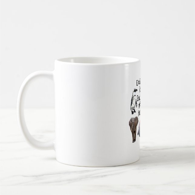 Mug E est pour les espèces en péril (Gauche)