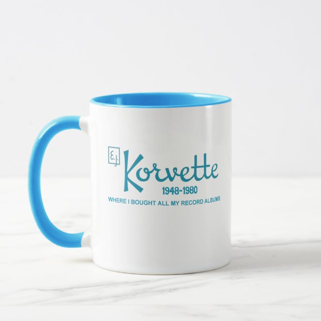 Mug E.J. Korvette, grand magasin, IL. (1948-1980) (Gauche)