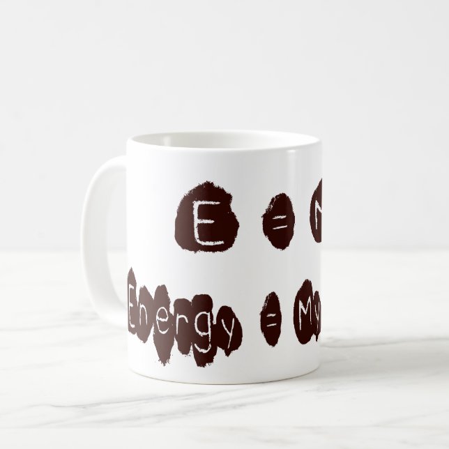 MUG E = MC2 (Devant gauche)
