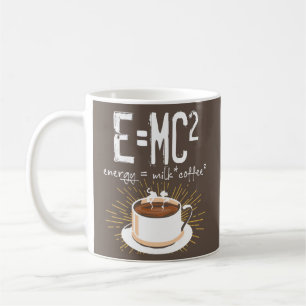 Mug E=MC2 Energy Milk Coffee Funny Chemistry Science
