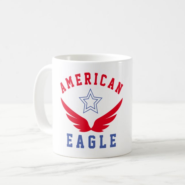 MUG EAGLE AMÉRICAIN - LIBERTÉ (Devant gauche)