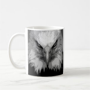 Mug Eagle Head Moderne Pop Art Modèle Animaux