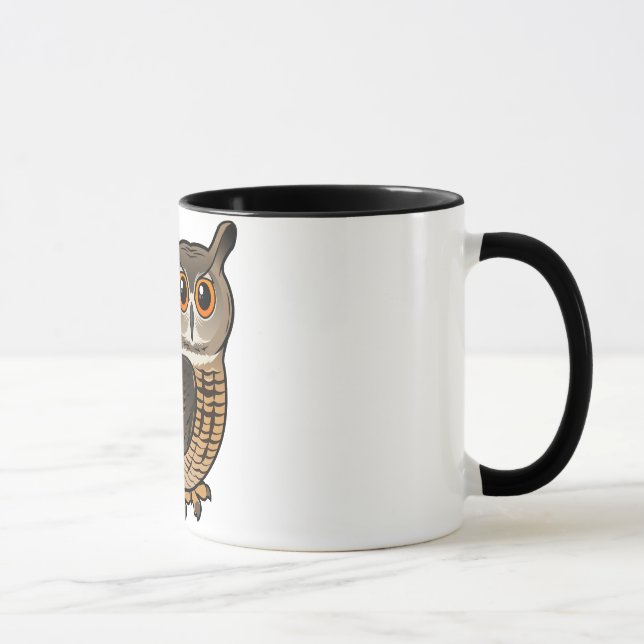 Mug Eagle-Hibou eurasien (Droite)