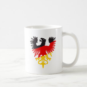 Mug Eagle noir allemand