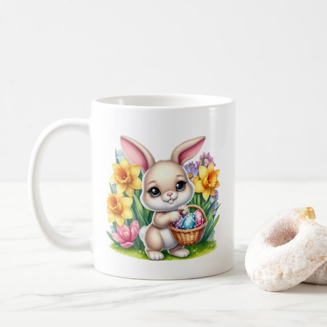 Mug Easter Bunny  (Avec donut)