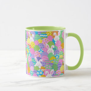 Mug EASTER Bunny Hide OEufs mignonne Green Cadeau Café