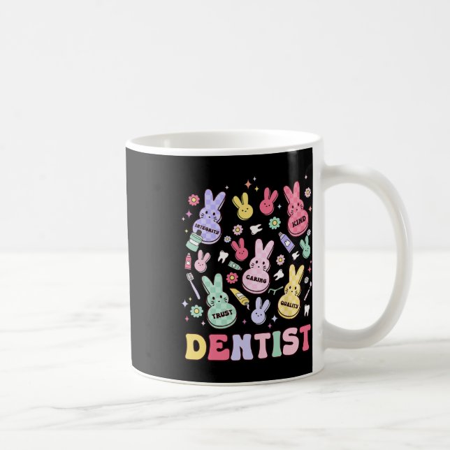 Mug Easter Dentist Retro Rdh Dental Hygienist Squad Bu (Droite)