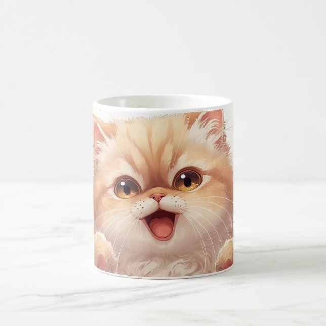 Mug “Easter Joy Persian Kitty" Adorable Persian Cat (Centre)