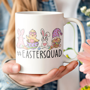 Mug Easter Squad Bunny Poussins Oeufs.