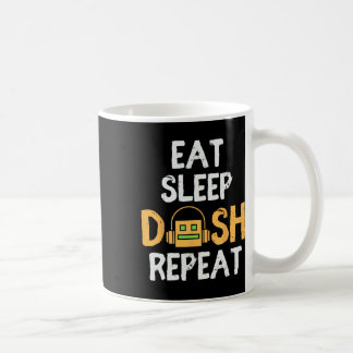 Mug Eat Sleep Dash Répéter le jeu vidéo Géométrie Dash