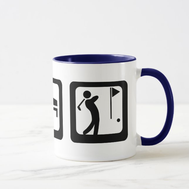 Mug Eat Sleep Golf (Droite)