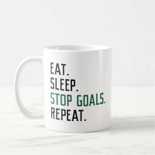 Mug Eat Sleep Stop Buts Répéter