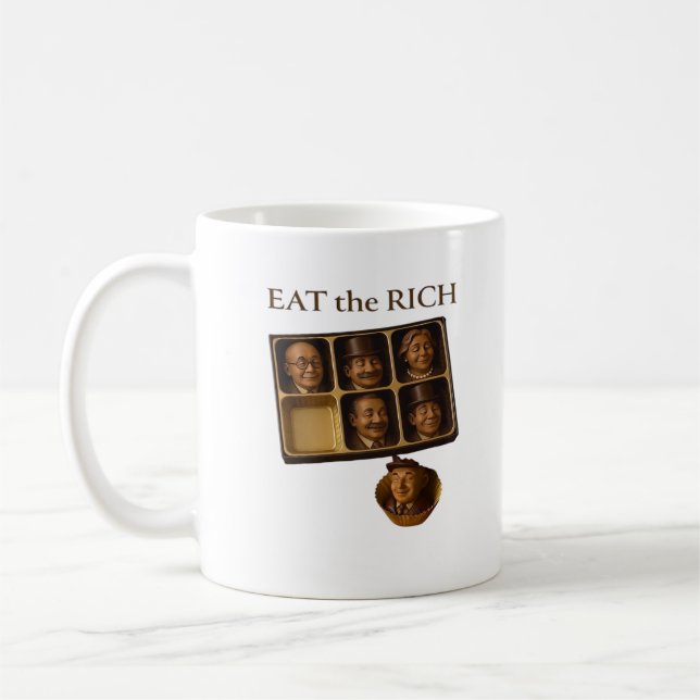 Mug Eat The Rich Classic (Gauche)