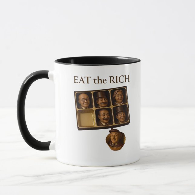 Mug Eat The Rich Classic (Gauche)