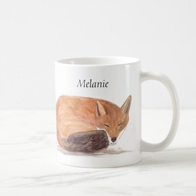 Mug Eau de renard boisé nature sauvage (Droite)