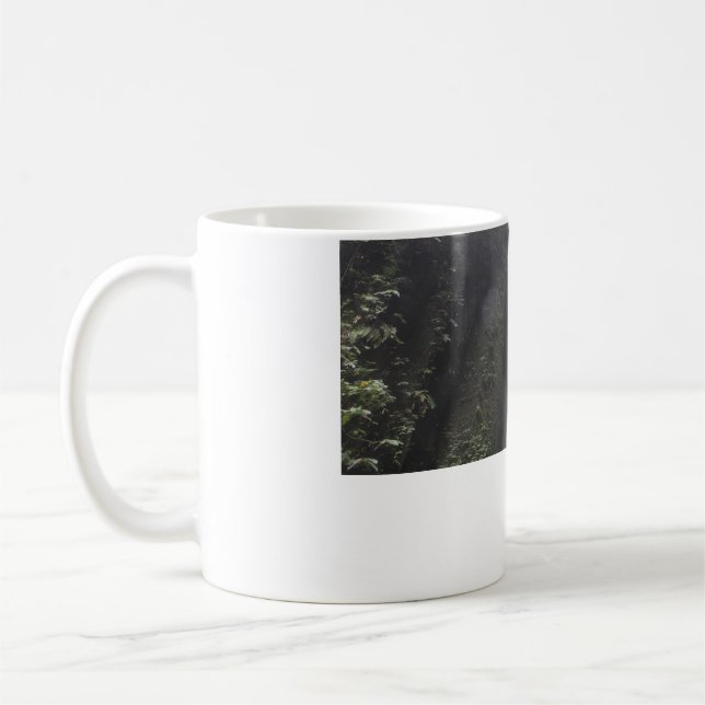Mug eau océan plage photo ajouter nom texte place été (Gauche)