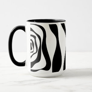 Mug Ebb et flux 4 - Noir et blanc