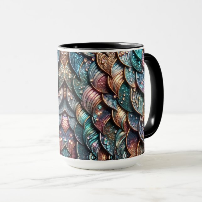 Mug Écailles Étincelantes (Devant droit)