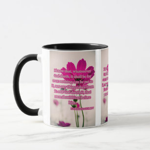 Mug Ecclésiaste 3:14 KJV Bible Verse Pic Deux Tons