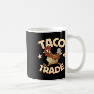 Mug Échange de tacos, satire politique drôle sur les t