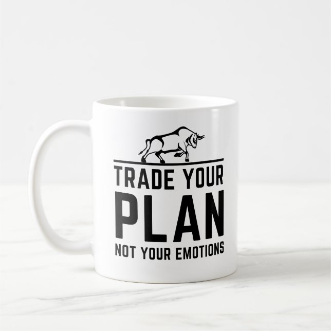 Mug Échanger votre plan pas vos émotions Échange (Gauche)