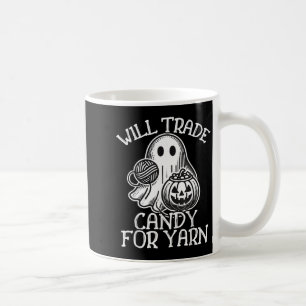 Mug Échangerai des bonbons contre du fil à tricoter dr