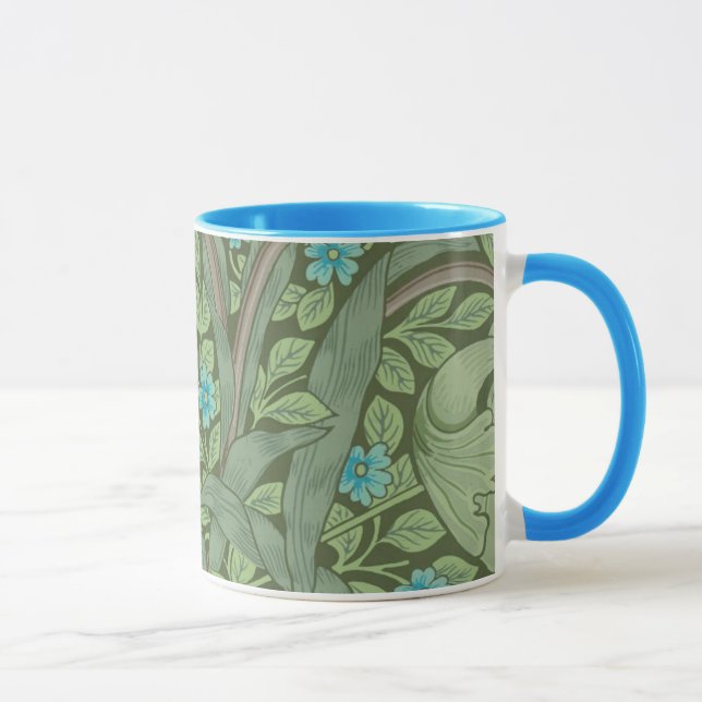 Mug Échantillon de motif de papier peint avec des (Droite)